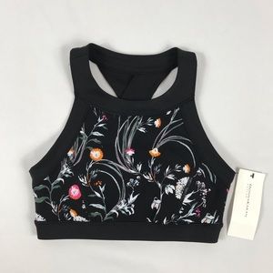 Women’s Donna Karan Active Floral Sports Bra NWT